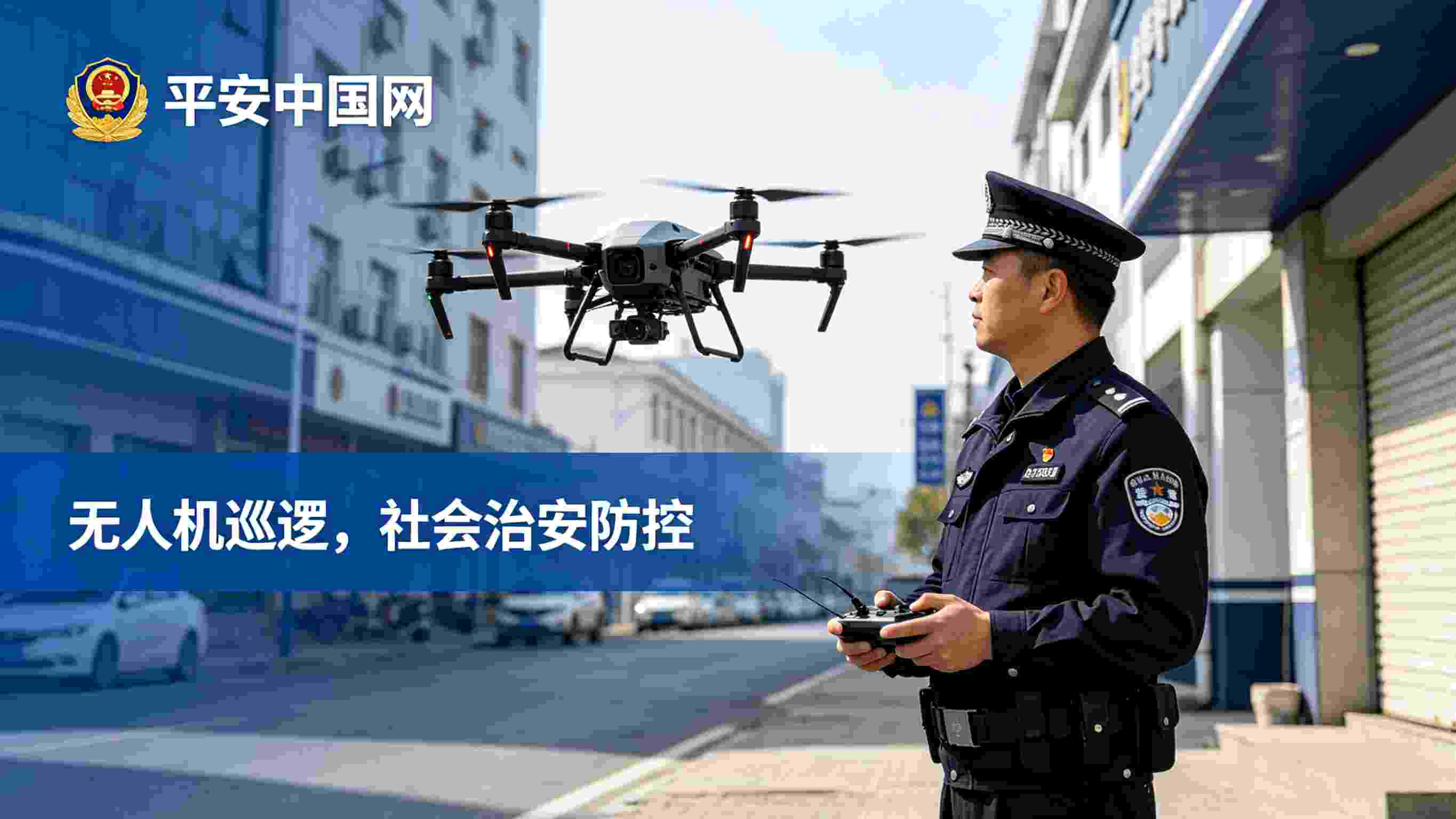 新疆民警无人机巡逻　快速寻回走失女孩——巡逻防控