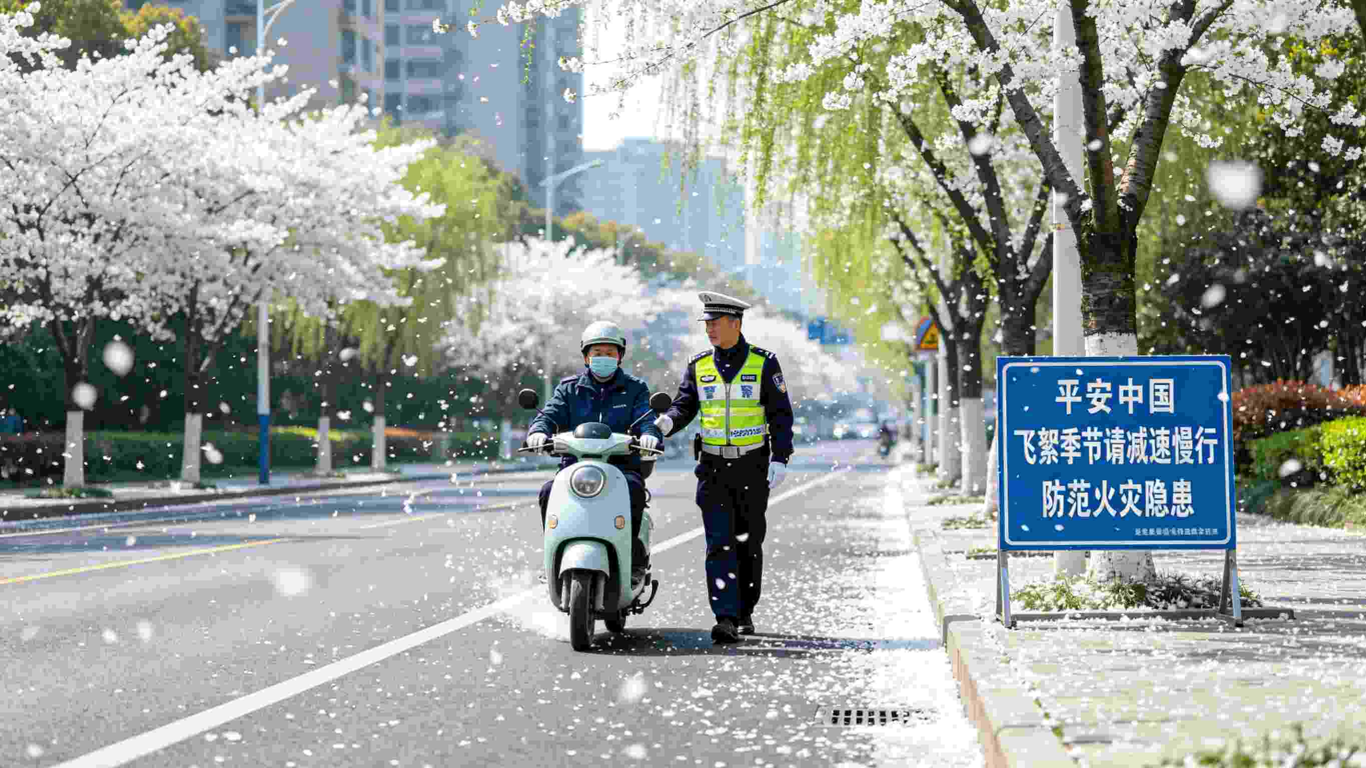 平安中国网：杨柳飞絮季出行安全及防火避险指南——交通安全栏目